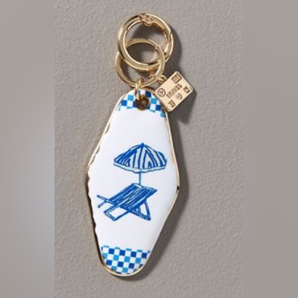 Anthropologie Motel Key Bag Charm